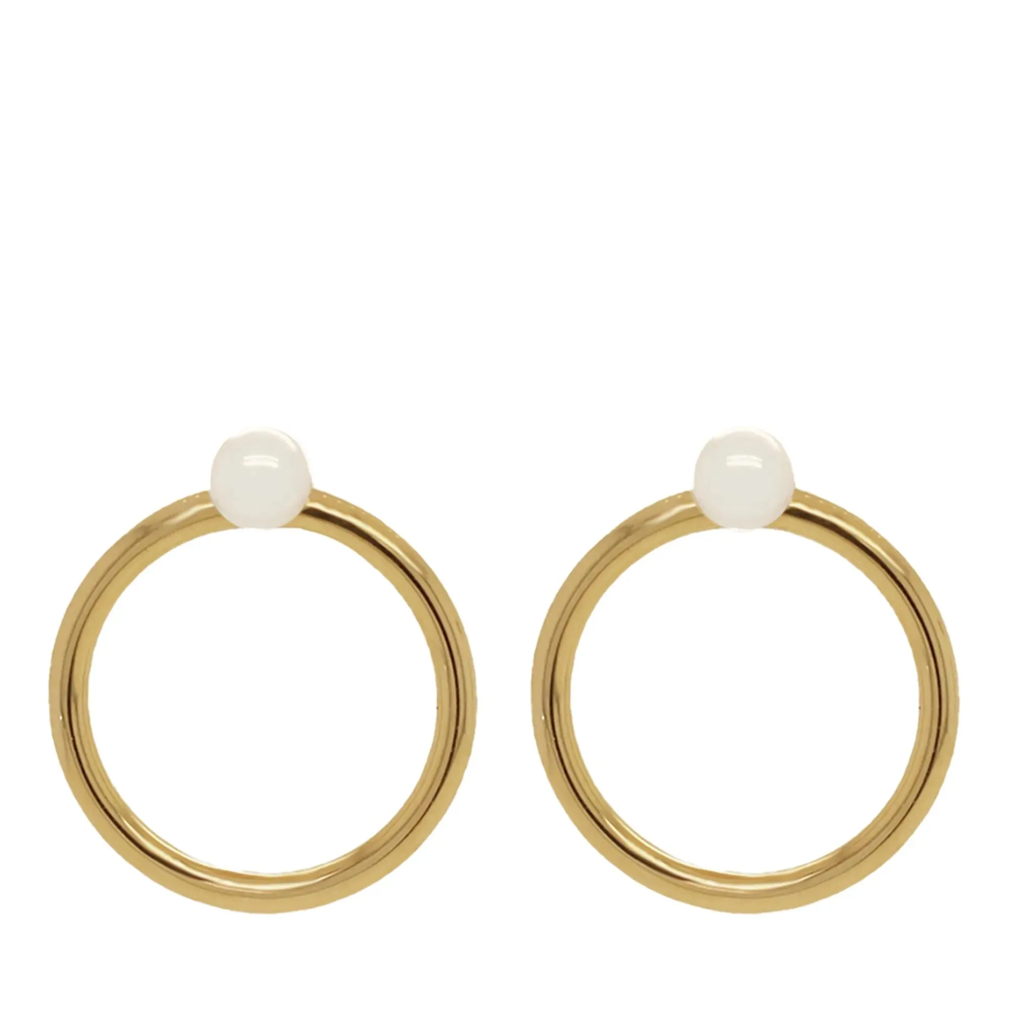  24Kae  24Kae Ohrringe gold  Ohrstecker 