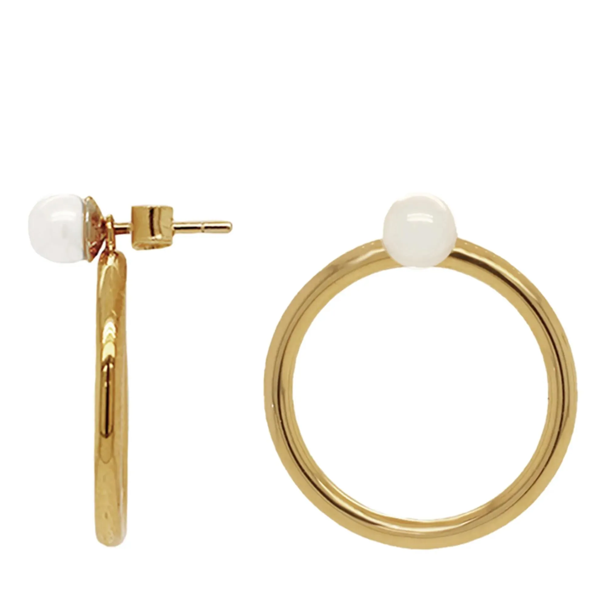   24Kae  24Kae Ohrringe gold  Ohrstecker 