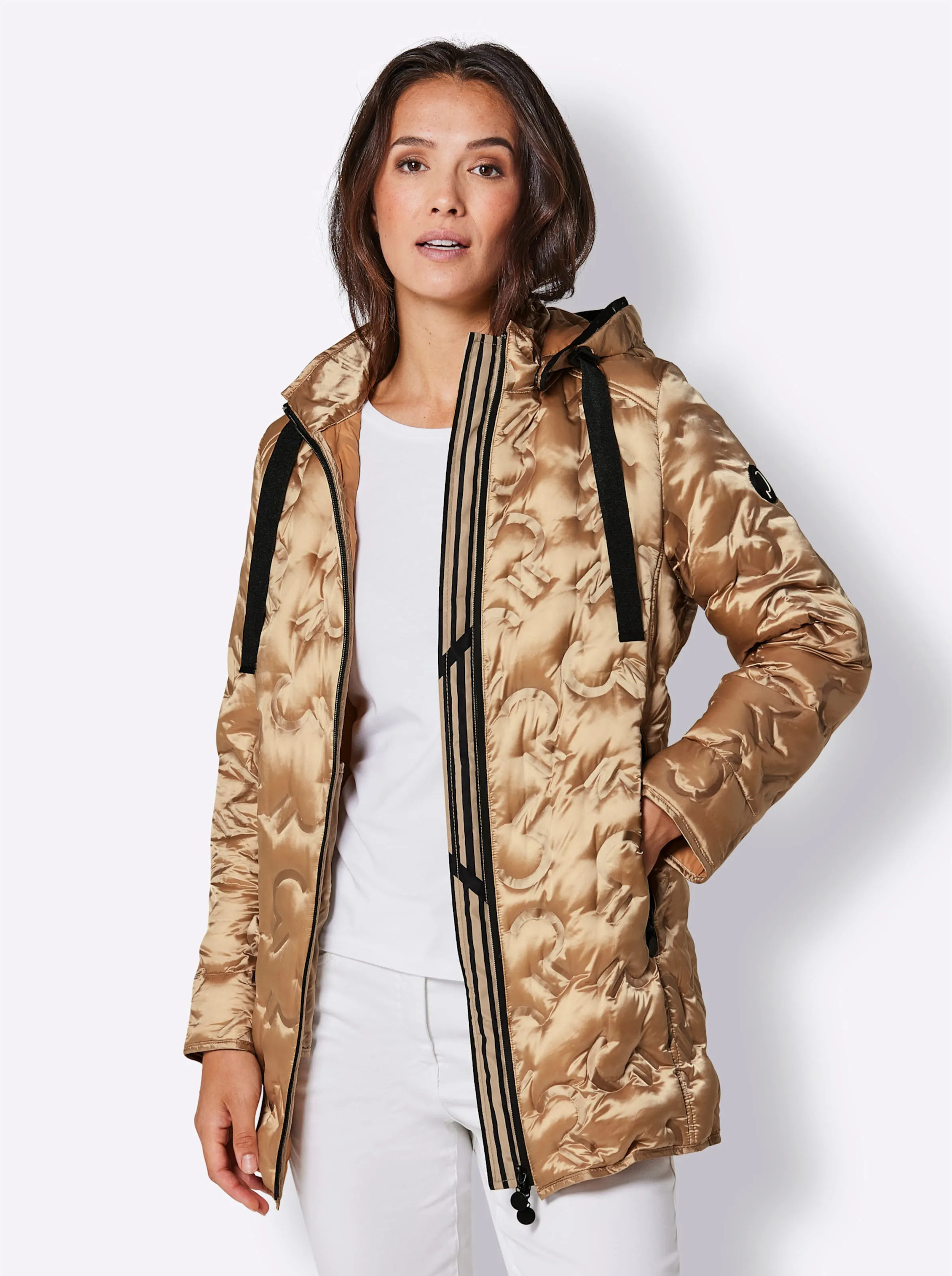 CREATION L PREMIUM Daunen-Jacke in beige