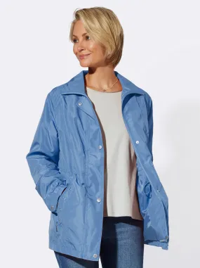 Jacke in mittelblau