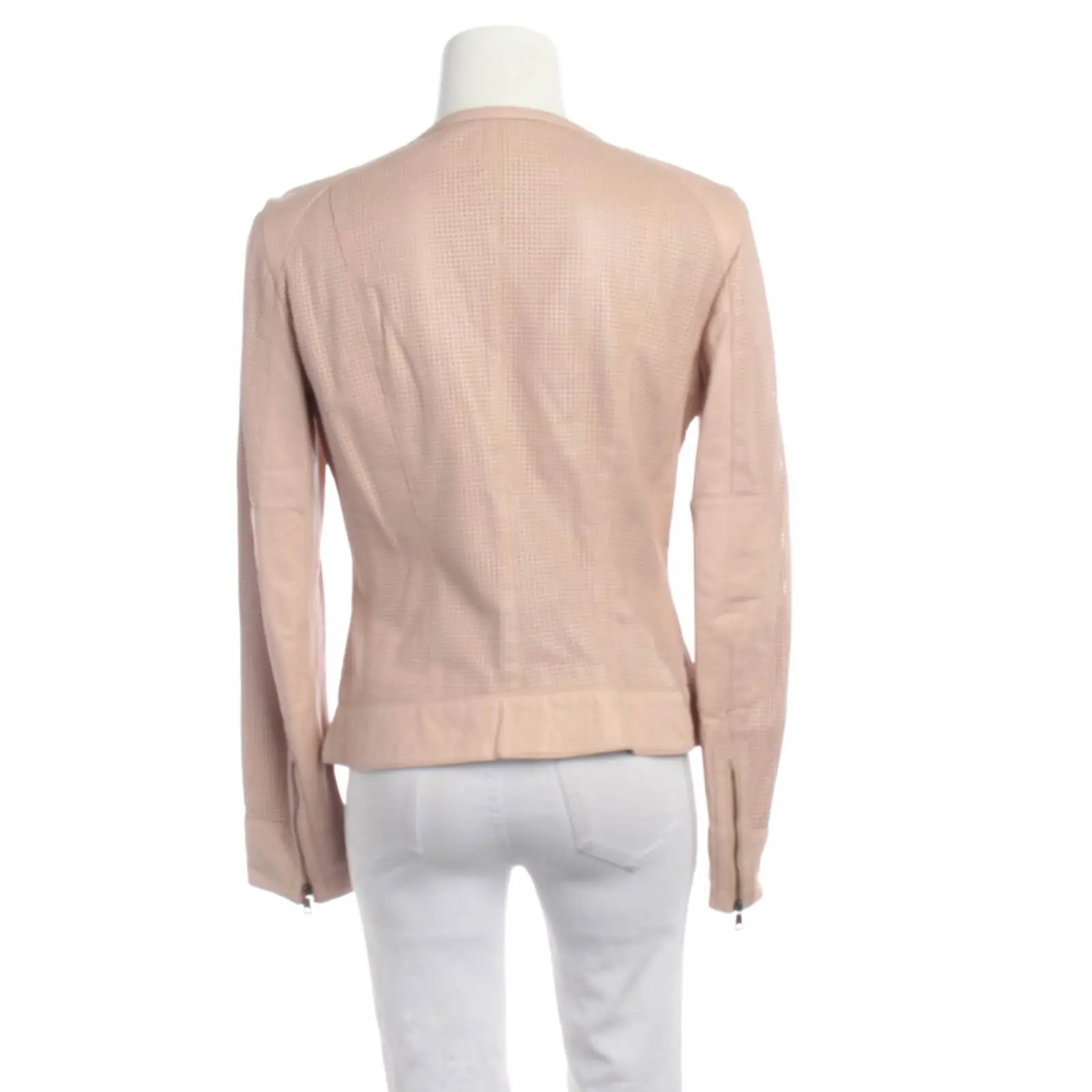 Lederjacke 38 Rosa