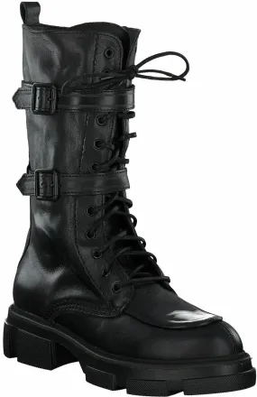 Schnürboots für Damen 102001914381 (Schwarz)