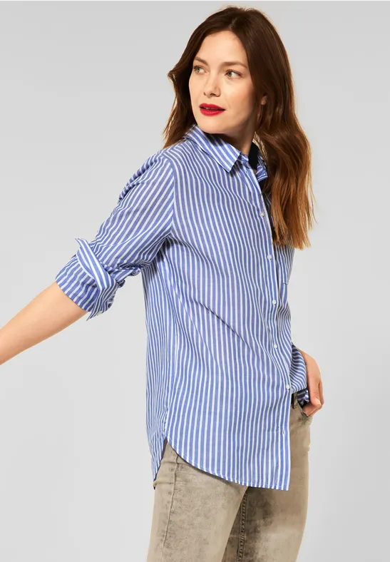 Street One Gestreifte Longbluse 