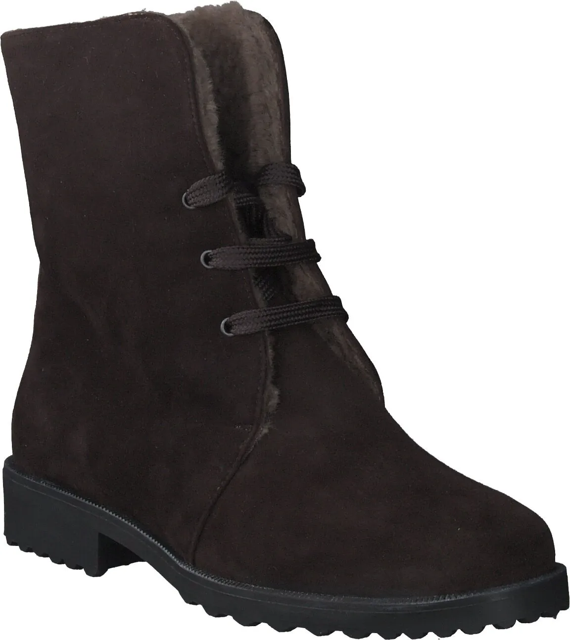 Winter-Schnürboots für Damen 192202637889 (Braun)